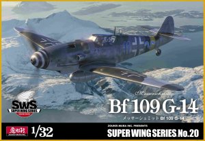 画像1: スーパーウイングシリーズ[SWS-20]SWS 1/32 メッサーシュミット Bf 109 G-14 (1)
