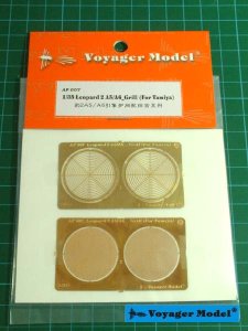 画像1: VoyagerModel [AP007] 1/35 Leopard 2A5/A6_Grill (For TAMIYA) (1)