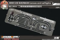VoyagerModel [BR35004]WWII米 シャーマン ライトレンズ&テールライトセット(汎用)