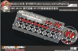 VoyagerModel [BR35100]現用米 M1000トレーラー テールライト&反射灯セット(ホビーボス85502用)