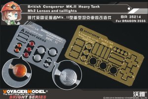 画像1: VoyagerModel [BR35214]1/35 英 コンカラー Mk.II 重戦車 レンズセット(DML3555用) (1)