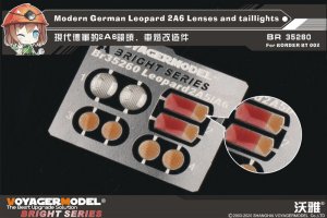 画像1: VoyagerModel [BR35260]1/35 現用 独 ドイツ連邦軍レオパルド2A6 ヘッドライト&テールライトセット(ボーダーBT002用) (1)
