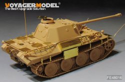 画像3: VoyagerModel [FE48016]1/48 WWII 独 ドイツ陸軍パンサーD/A型用シュルツェンセット(タミヤ用)