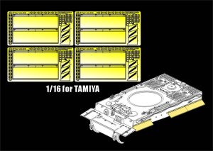 画像1: VoyagerModel [PE16014] WWII独 1/16 ティーガーI 初期型 サイドスカートセット(タミヤ用) (1)