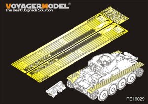 画像1: VoyagerModel [PE16029]1/16 WWII独 38(t)軽戦車 E/F型 フェンダーセット(パンダ16001用) (1)