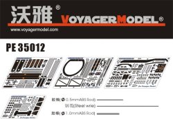 画像1: VoyagerModel [PE35012]現用 SA-2/HQ-2地対空ミサイル運搬車 エッチングセット(トラペ00204/00205用)