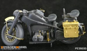 画像1: VoyagerModel [PE35033]WWII独 ツュンダップオートバイ エッチングセット(タミヤ35017/35283用) (1)