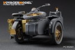 画像3: VoyagerModel [PE35093]WWII独 BMW R-12モーターサイクル エッチングセット(ズベズダ3607用)