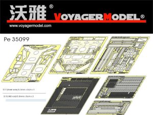 画像1: VoyagerModel [PE35099]WWII独 BR52機関車 エッチングセットPart.2(トラペ00210用) (1)