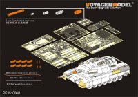 VoyagerModel [PE351006B]1/35 現用 カナダ陸軍主力戦車レオパルドC2MEXASセットB 主砲砲身&スモークディスチャージャー付(MENG TS-041用)