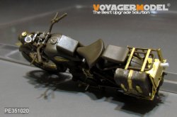 画像3: VoyagerModel [PE351020]1/35 WWII イギリス陸軍B.S.A M20軍用オートバイ アップグレードセット(タミヤ 35316用)