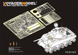 画像1: VoyagerModel [PE351023]1/35 WWII 米 アメリカ陸軍M4A3(76)w中戦車ベーシックセット(モンモデルTS-041用) (1)