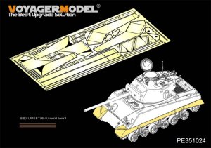 画像1: VoyagerModel [PE351024]1/35 WWII米アメリカ陸軍M4A3中戦車トラックカバー（モンモデルTS-041用） (1)