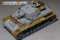 画像2: VoyagerModel[PE351039B]1/35 WWII独ドイツ陸軍IV号戦車F1型「Vorpanzer」ベーシックセットVer.B(砲弾付)(ボーダーBT003用)