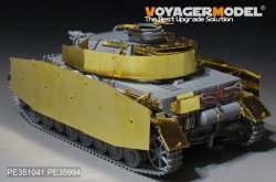 画像4: VoyagerModel [PE351041A]1/35 WWII独ドイツ陸軍IV号戦車F1型後期生産仕様ベーシックセット(ボーダーBT003用)