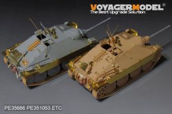 画像6: VoyagerModel [PE351053B]1/35 WWII 独 ドイツ陸軍Sd.Kfz.138/2ヘッツァー駆逐戦車後期型 砲身付バージョン(アカデミー 13230 13277用)
