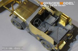 画像3: VoyagerModel [PE351066]1/35 WWII 米陸軍ウィリスMBジープ/装甲型アップグレードセット(タコム2131用)