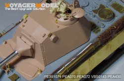 画像6: VoyagerModel [PE351071]1/35 WWIIドイツ陸軍パンサーIIラインメタル砲塔ベーシックセット(アミュージングホビー 35A040)