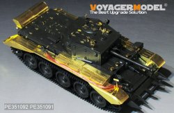 画像2: VoyagerModel [PE351092]1/35 WWIIイギリス陸軍巡航戦車クロムウェルMkIV/セントーC.S.MkIVフェンダーセット(タミヤ 35221/35232)