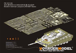 画像1: VoyagerModel [PE351126]1/35 現用 ドイツ連邦軍 レオパルド2A6MBTベーシックセット(RFM) (1)