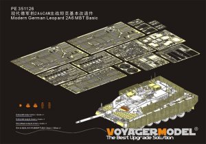 画像1: VoyagerModel[PE351126]1/35 現用 ドイツ連邦軍 レオパルド2A6MBTベーシックセット(RFM) (1)