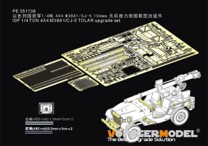 画像1: VoyagerModel [PE351138]1/35 現用 イスラエル IDF M38A1/CJ-5TOLARアップグレードセット(AFVクラブFV35S96/FV35S99用) (1)