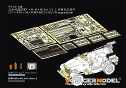 画像1: VoyagerModel [PE351139]1/35 現用 イスラエル IDF M38A1/SIYURアップグレードセット(AFVクラブFV35S94/FV35S99用)