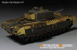 画像4: VoyagerModel[PE351176]1/35 WWII イギリス チャーチルMk.VII歩兵戦車用フェンダー(AFVクラブ35324用)
