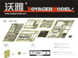 画像1: VoyagerModel [PE35118]WWII米 M2A1ハーフトラック エッチングセット(DML6329用)