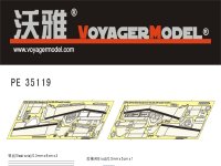 VoyagerModel [PE35119]WWII独 Sd.Kfz.234系列 フェンダー/雑具箱セット(前期型)(DML用)