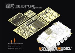 画像1: VoyagerModel [PE351194]1/35 ベトナム戦争 アメリカ陸軍M114A1E1装甲偵察車アップグレードセット(タコム2149)