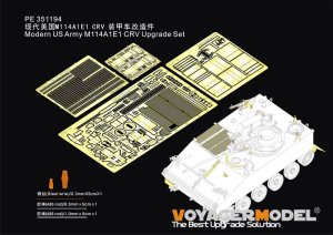 画像1: VoyagerModel [PE351194]1/35 ベトナム戦争 アメリカ陸軍M114A1E1装甲偵察車アップグレードセット(タコム2149) (1)