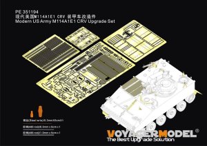 画像1: VoyagerModel[PE351194]1/35 ベトナム戦争 アメリカ陸軍M114A1E1装甲偵察車アップグレードセット(タコム2149) (1)