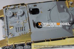 画像4: VoyagerModel [PE351240]1/35 WWII ドイツ IV号駆逐戦車 L/48 1944年7月生産型 ベーシックセット(ドラゴン 6369用)