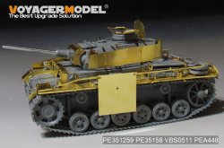 画像9: VoyagerModel[PE351259]1/35 WWII ドイツ III号戦車J型 ベーシックアップグレードセット2.0(ドラゴン6394用)