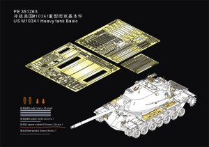 画像1: VoyagerModel [PE351263]1/35 M103A1重戦車 ベーシックセット(タコム2139用) (1)