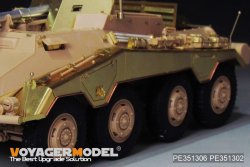 画像4: VoyagerModel [PE351302]1/35 WWII ドイツ Sd.Kfz.234系列 フェンダー/雑具箱セット(後期型)(ライフィールドモデル用)