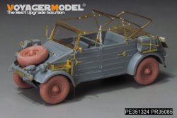画像2: VoyagerModel [PE351324]1/35 WWII ドイツ キューベルワーゲン82型 アフリカ軍団バージョン ベーシックアップグレードセット(ドラゴン用)