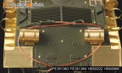 画像4: VoyagerModel[PE351364]1/35 WWII 露/ソ JSU-122/JSU-152重自走砲 フェンダー(タミヤ35303用)