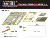 VoyagerModel [PE35138]WWII独 KV-2 754R捕獲仕様 エッチングセット(トラペ00367用)
