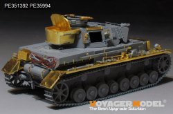画像3: VoyagerModel[PE351392B]1/35 WWII ドイツ IV号戦車F1型フォアパンツァー ベーシックセットB ダメージ転輪付(ドラゴン6398用)