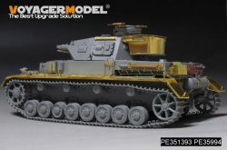 画像21: VoyagerModel[PE351393B]1/35 WWII ドイツ IV号戦車F1型 ベーシックセットB 砲弾/ダメージ転輪付(ドラゴン6315/9044/6975用)