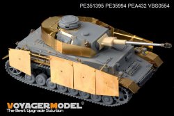 画像4: VoyagerModel[PE351395A]1/35 WWII ドイツ IV号戦車G型 アップグレードセット シュルツェン付(ドラゴン6894/9020用)