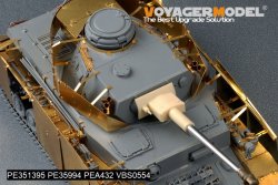 画像9: VoyagerModel[PE351395B]1/35 WWII ドイツ IV号戦車G型 アップグレードセットB シュルツェン/ダメージ転輪付(ドラゴン6894/9020用)