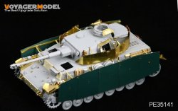 画像2: VoyagerModel [PE35141]WWII独 IV号戦車F2/G型 エッチングセット(DML6360用)