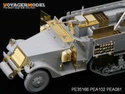 画像2: VoyagerModel [PE35166]WWII米 M4自走迫撃砲 エッチングセット(DML6361用)