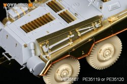 画像2: VoyagerModel [PE35167]WWII独 Sd.kfz.234/3 7.5cm砲搭載8輪装甲車 エッチングセット(DML6257用)