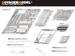 画像4: VoyagerModel [PE35177]1/35 WWII英 チャーチルMk.3AVRE エッチングセット (For AFV CLUB 35167)