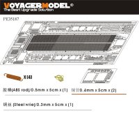 VoyagerModel [PE35187]WWII独 IV号戦車系列 フェンダーセット(DML60XX用)