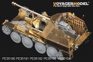 画像1: VoyagerModel [PE35190]WWII独 マーダーIIIM型極初期型 エッチングセット(DML6464用) (1)